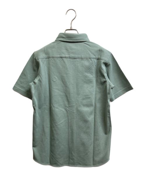 FRED PERRY（フレッドペリー）FRED PERRY (フレッドペリー) BEAMS (ビームス) 別注鹿の子シャツ グリーン サイズ:S 未使用品の古着・服飾アイテム