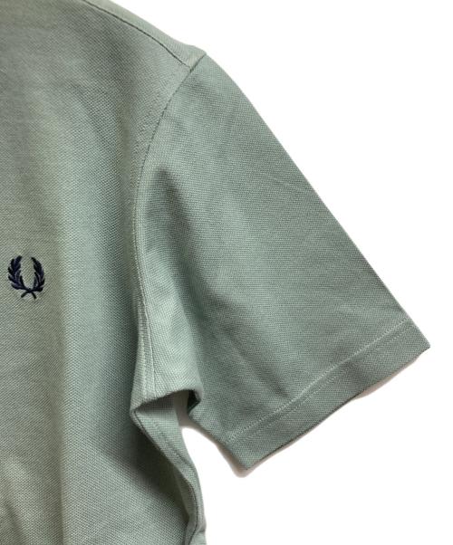 FRED PERRY（フレッドペリー）FRED PERRY (フレッドペリー) BEAMS (ビームス) 別注鹿の子シャツ グリーン サイズ:S 未使用品の古着・服飾アイテム