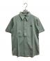 FRED PERRY（フレッドペリー）の古着「別注鹿の子シャツ」｜グリーン