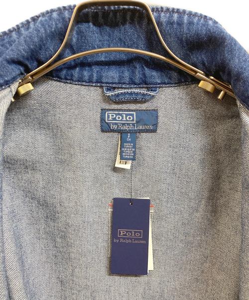 POLO RALPH LAUREN（ポロ・ラルフローレン）POLO RALPH LAUREN (ポロ・ラルフローレン) デニムスイングトップ インディゴ サイズ:S 未使用品の古着・服飾アイテム