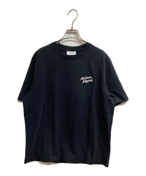 maison kitsune（メゾンキツネ）maison kitsune (メゾンキツネ) ハンドライティング コンフォート Tシャツ ブラック サイズ:S 未使用品の古着・服飾アイテム