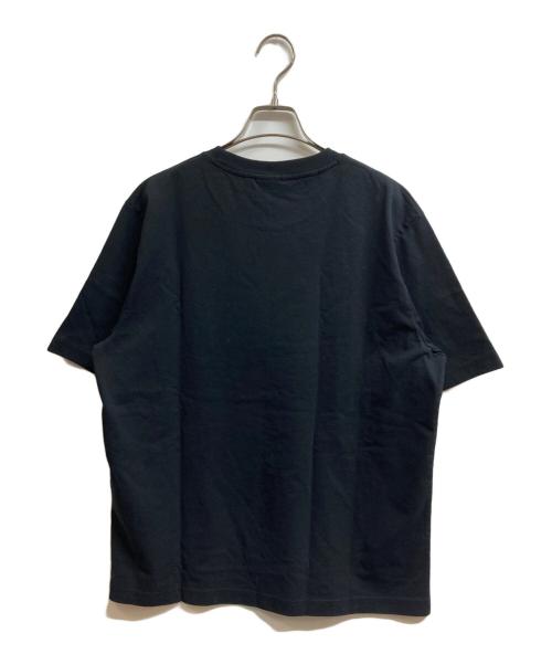 maison kitsune（メゾンキツネ）maison kitsune (メゾンキツネ) ハンドライティング コンフォート Tシャツ ブラック サイズ:S 未使用品の古着・服飾アイテム