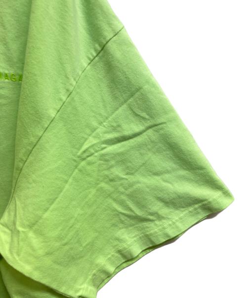 BALENCIAGA（バレンシアガ）BALENCIAGA (バレンシアガ) 18AW EGO OVERSIZED T-SHIRT グリーン サイズ:XSの古着・服飾アイテム