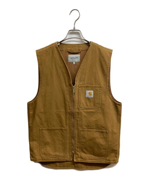 CarHartt（カーハート）CarHartt (カーハート) WorkVest ベージュ サイズ:Sの古着・服飾アイテム