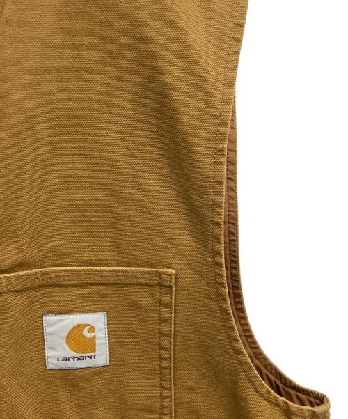 CarHartt（カーハート）CarHartt (カーハート) WorkVest ベージュ サイズ:Sの古着・服飾アイテム