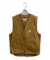 CarHartt（カーハート）の古着「WorkVest」｜ベージュ