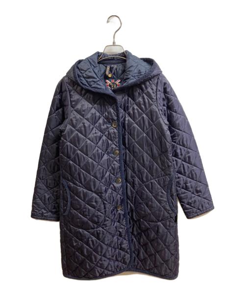 LAVENHAM（ラベンハム）LAVENHAM (ラベンハム) キルティングコート ネイビー サイズ:38の古着・服飾アイテム