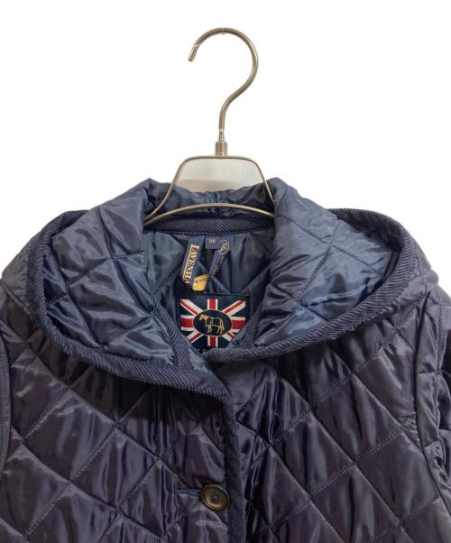 LAVENHAM（ラベンハム）LAVENHAM (ラベンハム) キルティングコート ネイビー サイズ:38の古着・服飾アイテム