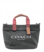 COACHコーチ）の古着「トート 20」｜ブラック