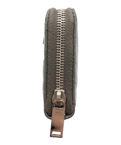 Saint Laurent Paris（サンローランパリ）Saint Laurent Paris (サンローランパリ) ラウンドファスナー 長財布 グレーの古着・服飾アイテム