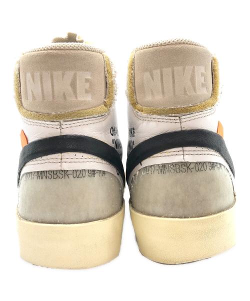 NIKE（ナイキ）NIKE (ナイキ) OFFWHITE (オフホワイト) ハイカットスニーカー ホワイト サイズ:US9の古着・服飾アイテム