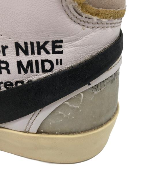 NIKE（ナイキ）NIKE (ナイキ) OFFWHITE (オフホワイト) ハイカットスニーカー ホワイト サイズ:US9の古着・服飾アイテム