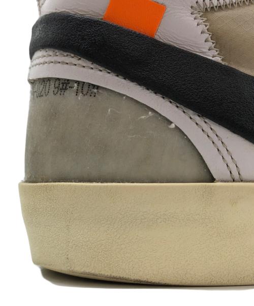 NIKE（ナイキ）NIKE (ナイキ) OFFWHITE (オフホワイト) ハイカットスニーカー ホワイト サイズ:US9の古着・服飾アイテム