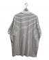 KEBOZ (ケボズ) COLLAR BORDER S/S TEE ホワイト サイズ:XXL 未使用品：5000円