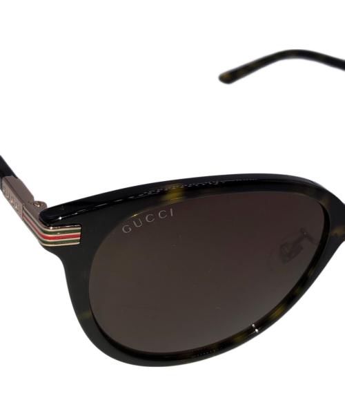 GUCCI（グッチ）GUCCI (グッチ) サングラス ブラウンの古着・服飾アイテム