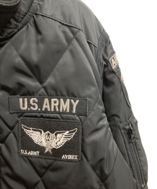 AVIREX（アヴィレックス）AVIREX (アヴィレックス) フライトジャケット ブラック サイズ:Lの古着・服飾アイテム