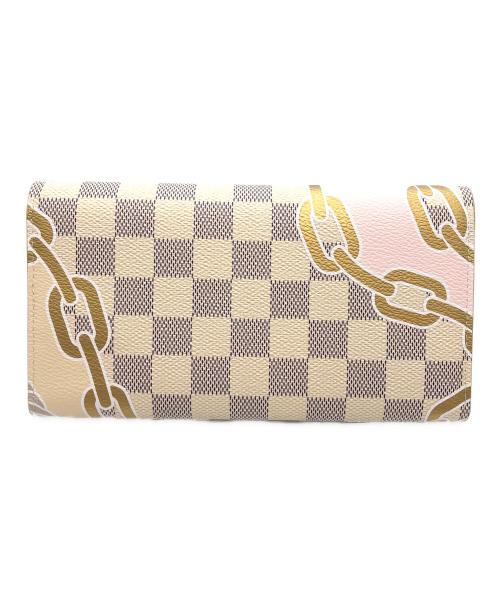 LOUIS VUITTON（ルイ ヴィトン）LOUIS VUITTON (ルイ ヴィトン) ノーティカル ポルトフォイユ・サラ ホワイトの古着・服飾アイテム