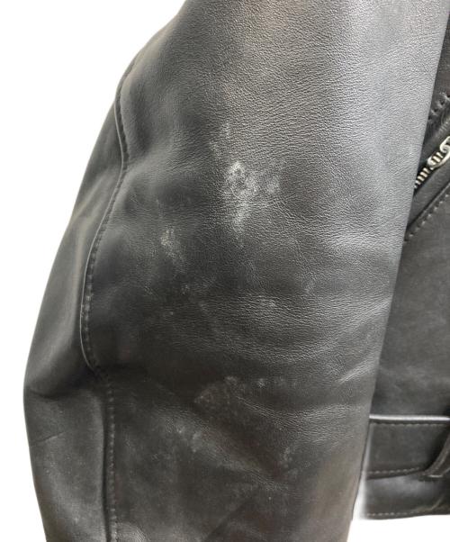 Schott（ショット）Schott (ショット) 618ダブルライダースジャケット ブラック サイズ:40の古着・服飾アイテム