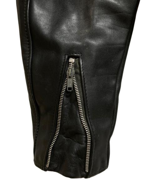 Schott（ショット）Schott (ショット) 618ダブルライダースジャケット ブラック サイズ:40の古着・服飾アイテム
