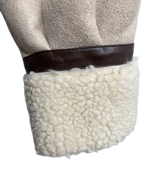 ALPHA（アルファ）ALPHA (アルファ) Snidel (スナイデル) B-3 ショートジャケット ベージュの古着・服飾アイテム