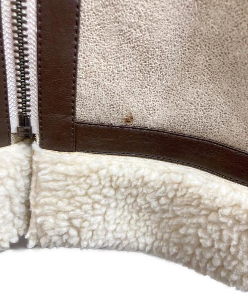 ALPHA（アルファ）ALPHA (アルファ) Snidel (スナイデル) B-3 ショートジャケット ベージュの古着・服飾アイテム