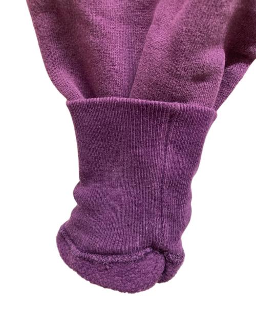 Champion REVERSE WEAVE（チャンピオン リバース ウィーブ）Champion REVERSE WEAVE (チャンピオン リバース ウィーブ) 90s ロゴ刺繍 プルオーバーパーカー パープル サイズ:Mの古着・服飾アイテム