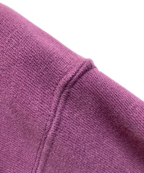 Champion REVERSE WEAVE（チャンピオン リバース ウィーブ）Champion REVERSE WEAVE (チャンピオン リバース ウィーブ) 90s ロゴ刺繍 プルオーバーパーカー パープル サイズ:Mの古着・服飾アイテム