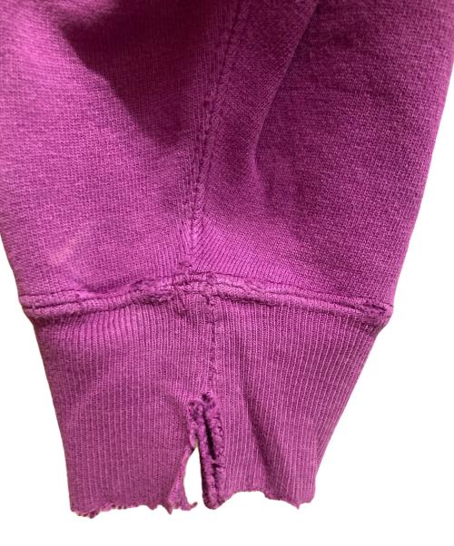 Champion REVERSE WEAVE（チャンピオン リバース ウィーブ）Champion REVERSE WEAVE (チャンピオン リバース ウィーブ) 90s スナップカーディガン パープル サイズ:Mの古着・服飾アイテム