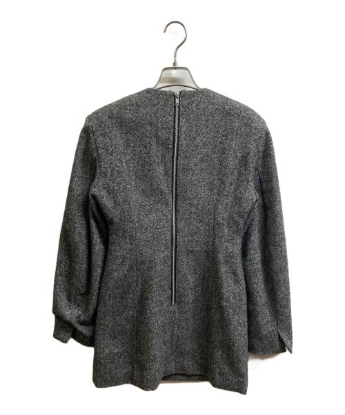 JOSEMOON（ジョゼムーン）JOSEMOON (ジョゼムーン) CLASSIC TWEED MINI DRESS グレー サイズ:36 未使用品の古着・服飾アイテム