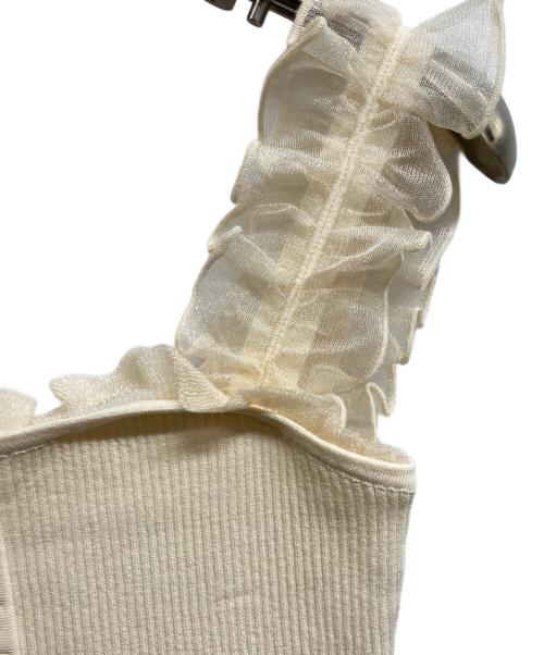 Snidel（スナイデル）Snidel (スナイデル) ティアードニットワンピース ベージュの古着・服飾アイテム