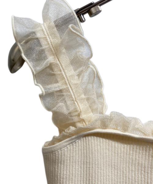 Snidel（スナイデル）Snidel (スナイデル) ティアードニットワンピース ベージュの古着・服飾アイテム