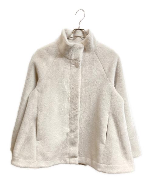 Rirandture（リランドチュール）Rirandture (リランドチュール) ファーケープ コート グレー サイズ:1 未使用品の古着・服飾アイテム