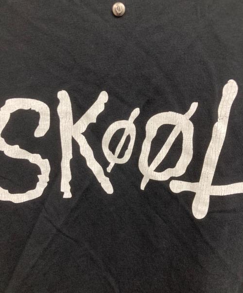 SKOOT（スクート）SKOOT (スクート) ダメージ加工プリントTシャツ ブラック サイズ:Freeの古着・服飾アイテム