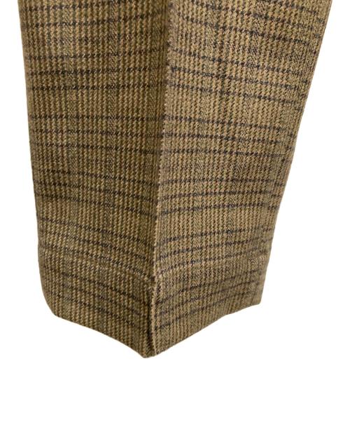 PHIGVEL MAKERS（フィグベルマーカーズ）PHIGVEL MAKERS (フィグベルマーカーズ) ウールタックパンツ ブラウン サイズ:1の古着・服飾アイテム