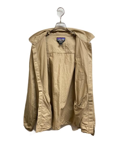 Patagonia（パタゴニア）Patagonia (パタゴニア) Lightweight All-Wear Hemp Coaches Jkt ベージュ サイズ:Mの古着・服飾アイテム