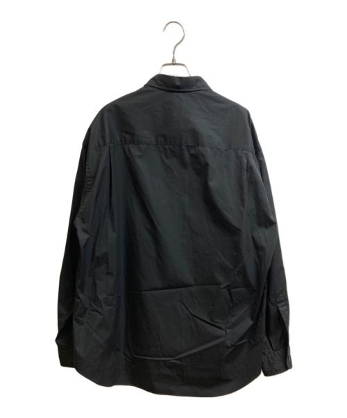 H BEAUTY&YOUTH（エイチ ビューティー&ユース）H BEAUTY&YOUTH (エイチ ビューティー&ユース) Thomas Masonレギュラーカラーバルーンシャツ ブラック サイズ:Mの古着・服飾アイテム