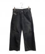 DIESELディーゼル）の古着「D-Rise Straight Jeans」｜ブラック