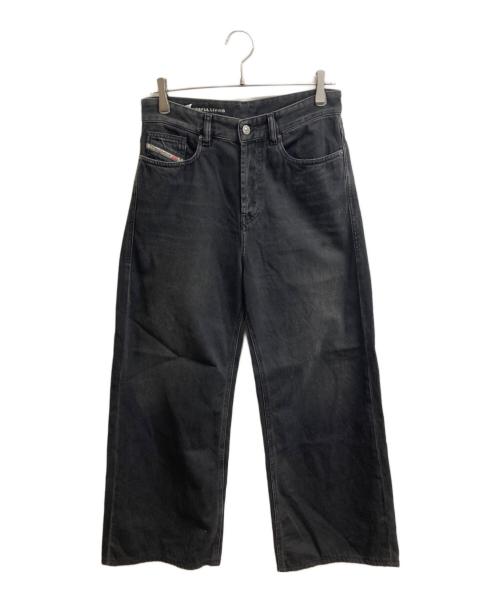 DIESEL（ディーゼル）DIESEL (ディーゼル) D-Rise Straight Jeans ブラック サイズ:26の古着・服飾アイテム