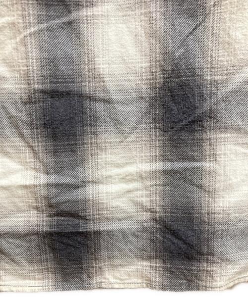 NUMBER (N)INE（ナンバーナイン）NUMBER (N)INE (ナンバーナイン) オンブレチェックウエスタンシャツ グレー サイズ:2の古着・服飾アイテム