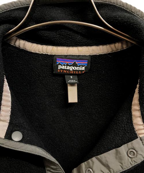 Patagonia（パタゴニア）Patagonia (パタゴニア) シンチラスナップT ブラック サイズ:Sの古着・服飾アイテム
