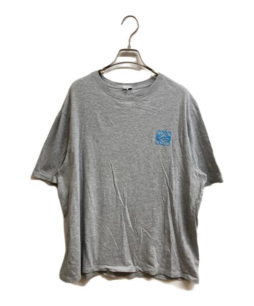 LOEWE（ロエベ）LOEWE (ロエベ) シェービングプリントTシャツ グレー サイズ:Lの古着・服飾アイテム