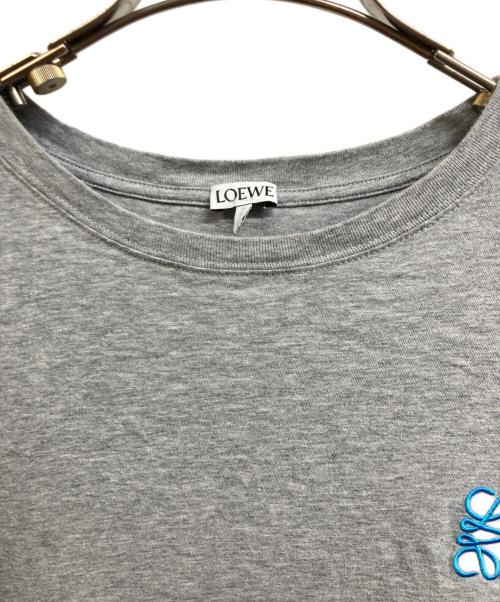 LOEWE（ロエベ）LOEWE (ロエベ) シェービングプリントTシャツ グレー サイズ:Lの古着・服飾アイテム