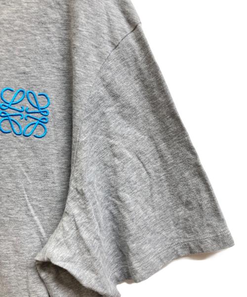 LOEWE（ロエベ）LOEWE (ロエベ) シェービングプリントTシャツ グレー サイズ:Lの古着・服飾アイテム