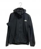 THE NORTH FACEザ ノース フェイス）の古着「マウンテンソフトシェルフーディ」｜ブラック