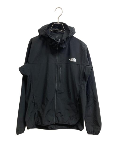 THE NORTH FACE（ザ ノース フェイス）THE NORTH FACE (ザ ノース フェイス) マウンテンソフトシェルフーディ ブラック サイズ:Mの古着・服飾アイテム