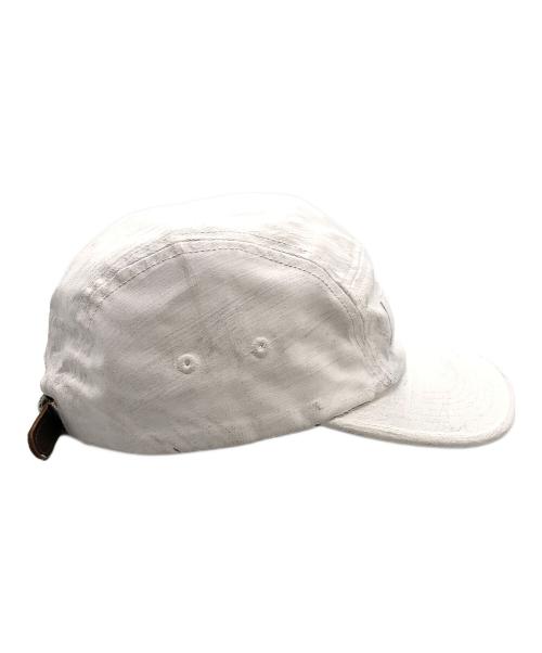 SUPREME（シュプリーム）Supreme (シュプリーム) MM6 Maison Margiela (エムエムシックスメゾンマルジェラ) Painted Camp Cap ホワイト サイズ:58の古着・服飾アイテム