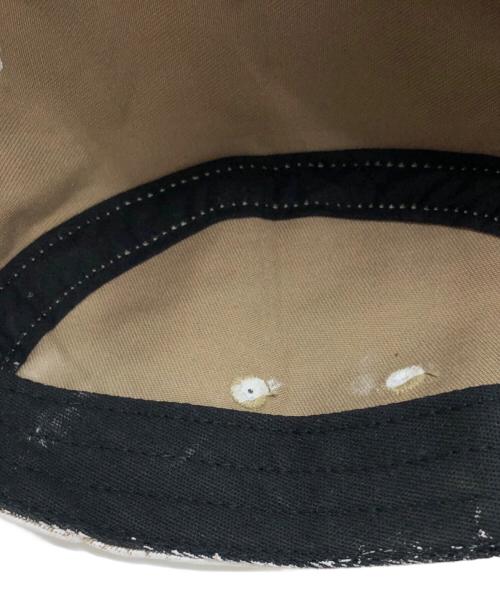 SUPREME（シュプリーム）Supreme (シュプリーム) MM6 Maison Margiela (エムエムシックスメゾンマルジェラ) Painted Camp Cap ホワイト サイズ:58の古着・服飾アイテム