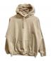 KAPTAIN SUNSHINE（キャプテンサンシャイン）の古着「Stretch Sweat P/O Hoody」｜ベージュ