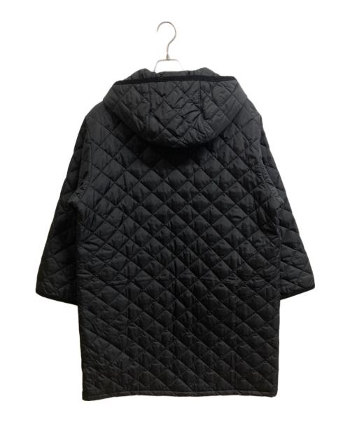 Barbour（バブアー）Barbour (バブアー) キルティングフーデッドコート ブラック サイズ:38の古着・服飾アイテム