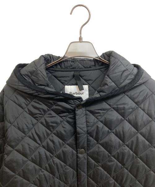 Barbour（バブアー）Barbour (バブアー) キルティングフーデッドコート ブラック サイズ:38の古着・服飾アイテム